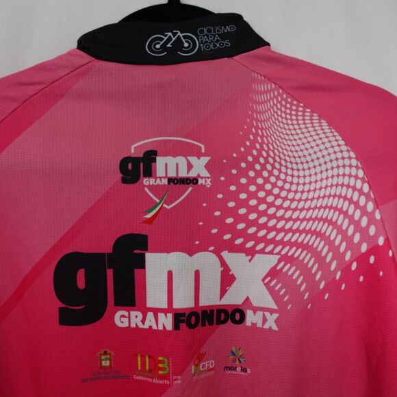 Cycling Jersey Shirt Women's Medium Gran Fondo Mexico GFMX Short Sleeve Pockets - Picture 12 of 13
